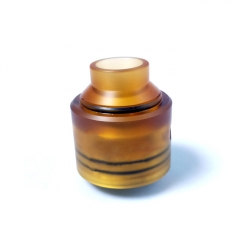 Shot Style 30mm RDA Rebuildable Dripping Atomizer - Yellow