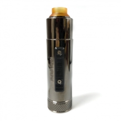 Vazzling Pur Slam Piece 30mm 18650/20700/21700/20650 Hybrid Mechanical Mod w/Shot RDA  - Gun Metal