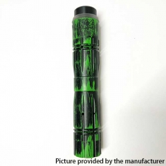 Aftermath V2 24mm Style Mechanical Mod + Redemption Style RDA Kit - Black Green