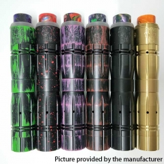 Aftermath V2 24mm Style Mechanical Mod + Redemption Style RDA Kit - Black Green