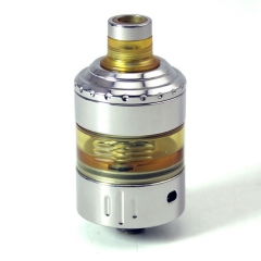 SXK Hussar Project X Style 316SS 22.5mm MTL RTA Rebuildable Tank Atomizer 2ml - Matte Silver