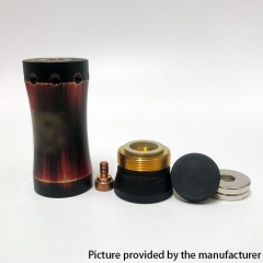 Vazzling Takeover Mini 18350 Style Hybrid Mechanical Mod 25mm - Gun Metal