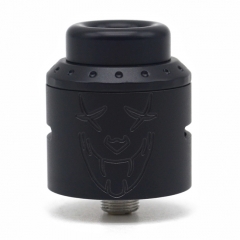 Exile Style 25mm RDA Rebuildable Dripping Atomizer w/BF Pin - Full Black