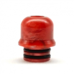 ULPS 510 Resin Cap Style Replacement Drip Tip - Red