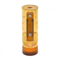 Vazzling Pur Slim Piece 18650 Hybrid Mechanical Mod 25mm/26mm (Engraving Version) - Gold