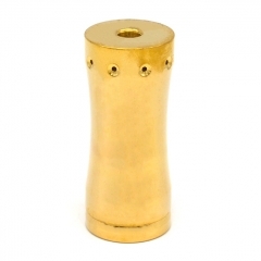 Vazzling Takeover Mini 18350 Style Hybrid Mechanical Mod 25mm w/Logo - Gold