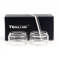 YUHETEC Replacement Bubble Glass Tank for Aspire Tigon RTA 3.5ml (2pcs) - Transparent