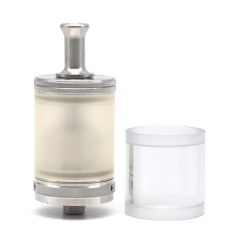 (Ships from Germany)ULTON Typhoon GTR 316SS 23mm RTA Rebuildable PSU Tank MTL Atomizer 4ml - Silver