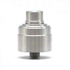 SXK Invidia Style 22mm RDA Rebuildable Dripping Atomizer w/BF Pin - Silver