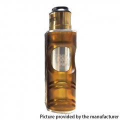 Vertex Style Hybrid 18650/20700 Mechnical Mod Kit - Yellow