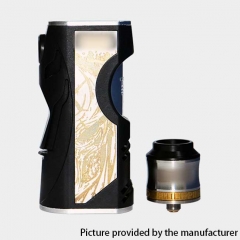 Vertex Style Hybrid 18650/20700 Mechnical Mod Kit - Yellow