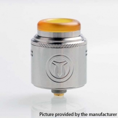 Authentic Yachtvape Meshlock 24mm RDA Rebuildable Dripping Atomizer w/ BF Pin - Silver
