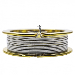 Authentic Pirate Coil Pre-Built Wire NI80 Tri-Core 40GA*3+28GA - 10 Feet