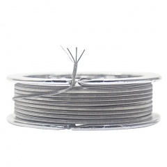 Authentic Pirate Coil Pre-Built Wire NI80 Tri-Core Fused Clapton 26GA*3+36GA - 15 Feet