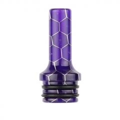Replacement Resin 510 Drip Tip  22mm - Purple