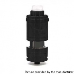 VG V6M Style 25mm RTA w/Logo 7.5ml  - Black