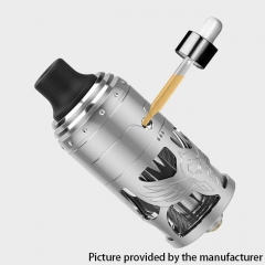 Authentic Brunhilde 23mm MTL RTA Rebuildable Tank Atomizer 5ml - Black