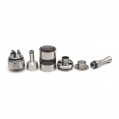YFTK Ataman V3 Style 22mm 316SS RTA Rebuildable Tank Atomizer - Silver