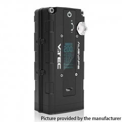 Authentic Augvape VTEC1.8 200W VV Variable Voltage Box Mod - Black