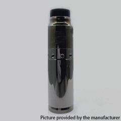 Comp Mini HK 24 Style Mechanical Mod + Battle RDA Rebuildable Dripping Atomizer Kit 24mm/18350 - Gun Metal