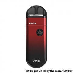 Authentic VEIIK MOOS 1100mAh Pod System Vape Starter Kit 2ml/1.2ohm - Red