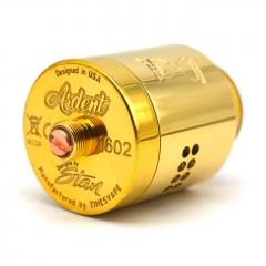 Authentic Timesvape Ardent RDA 27mm Rebuildable Dripping Atomizer - Brass