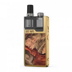 Authentic Lost Vape Orion Plus 22W DNA Pod System Kit 950mAh 2ml/0.25ohm/0.5ohm - Gold Stabwood