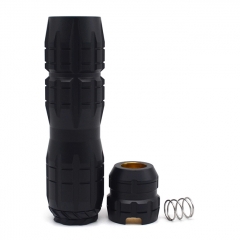 Titan Style Mechanical 21700 Tube Mod + Kennedy 24 Titan Style Cap - Black