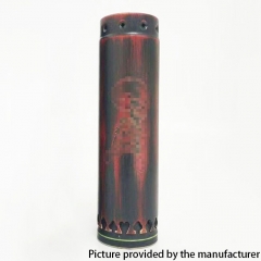 Modegan Sun Classic Style 18650 Mechanical Mod 25mm - Black Red