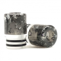 ULPS Replacement 510 Resin MTL Drip Tip 10mm - Black