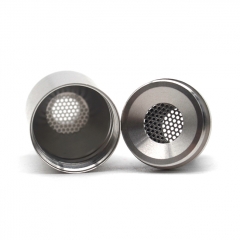 (Ships from Germany)ULTON Rhino Dry Herb 510 Drip Tip Flavor Enhancer 1pc - Silver