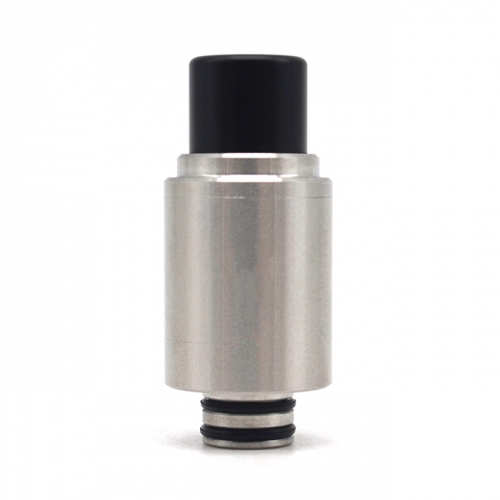 (Ships from Germany)ULTON Rhino Dry Herb 510 Drip Tip Flavor Enhancer 1pc - Silver