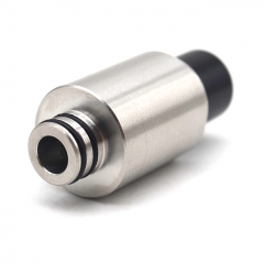 (Ships from Germany)ULTON Rhino Dry Herb 510 Drip Tip Flavor Enhancer 1pc - Silver