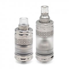 ULTON ION V2 Style 316SS 23mm MTL RTA Long Version 4ml + Nano Kit 2ml + DL Kit - Silver