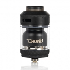 Authentic Timesvape Diesel 25mm RTA Rebuildable Tank Atomizer 2ml/5ml - Black