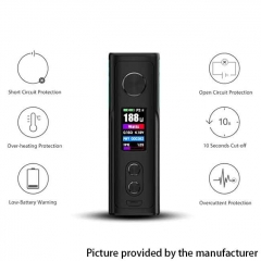 (Ships from HK)Authentic Vandy Vape Swell 188W TC Waterproof APV Box Mod - Flame Red