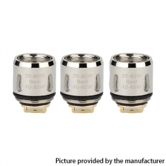 Authentic Vapor Storm Replacement Mesh Coil Head for Trip / Hawk Sub Ohm Tank 0.2ohm (20-80W) 3pcs - Silver