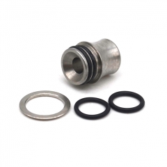 Fujicco Style 510 Drip Tip for RDA / RTA / Sub Ohm Tank Atomizer 11.4mm - Silver