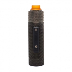 Vazzling Pur Slam Piece 30mm 18650/20700/21700/20650 Hybrid Mechanical Mod (Knurling Version) w/Shot RDA - Gun Metal