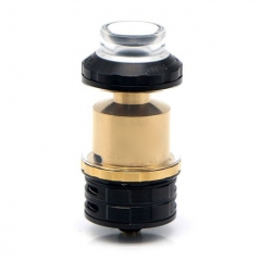 Fatality M25 Style 25mm  RTA Rebuildable Tank Atomizer 5.5ml - Black Gold