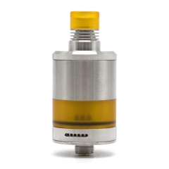 Authentic BD Vape Fumytech Precisio MTL Pure 22mm RTA 2.7ml - Silver