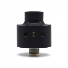 SXK SiChro Style 316SS 22mm RDA Rebuildable Dripping Atomizer w/ BF Pin - Black