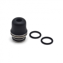 Kindbright Replacement 510 Hybrid Drip Tip  + Stainless Steel 15mm 1pc - Black