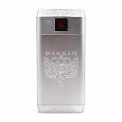 Hammer of God V4 Style 20700/21700 Full Mechanical Parallel Mod - Silver