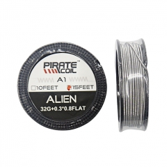 Authentic Pirate Coil A1 Alien 32GA+0.3*0.8Flat 15 Feet