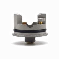 Haku Venna Style 22mm RDA Rebuildable Dripping Atomizer w/BF Pin - Silver