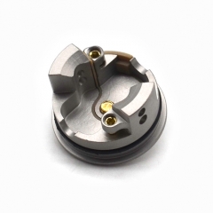 Haku Venna Style 22mm RDA Rebuildable Dripping Atomizer w/BF Pin - Silver
