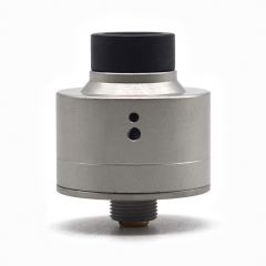 Haku Venna Style 22mm RDA Rebuildable Dripping Atomizer w/BF Pin - Silver