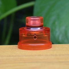 Replacement 510 Drip Tip + Top Cap + Decorative Ring Kit for Haku Venna Style RDA - Red