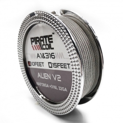 Pirate Coil A1 316L Alien v2 KA3*28GA+316L 32GA 10 Feet